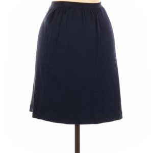 Anthropologie Hero & Leander Skirt Navy